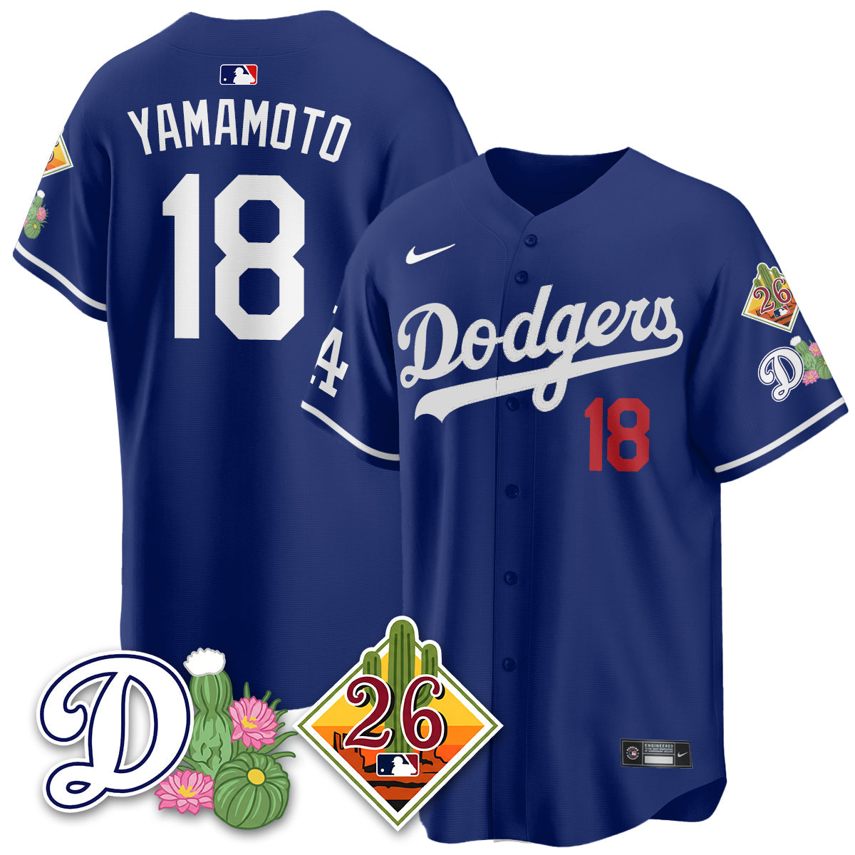 LAD 2026 Spring Training Vapor Limited Jersey - All Stitched