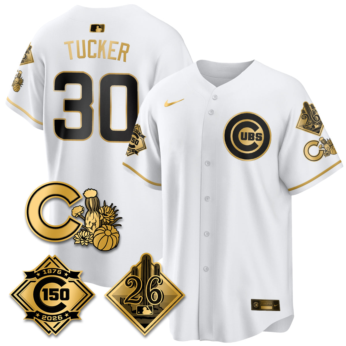 CHC 2026 Spring Training Vapor Limited Jersey - 150th Anniversary Patch - All Stitched