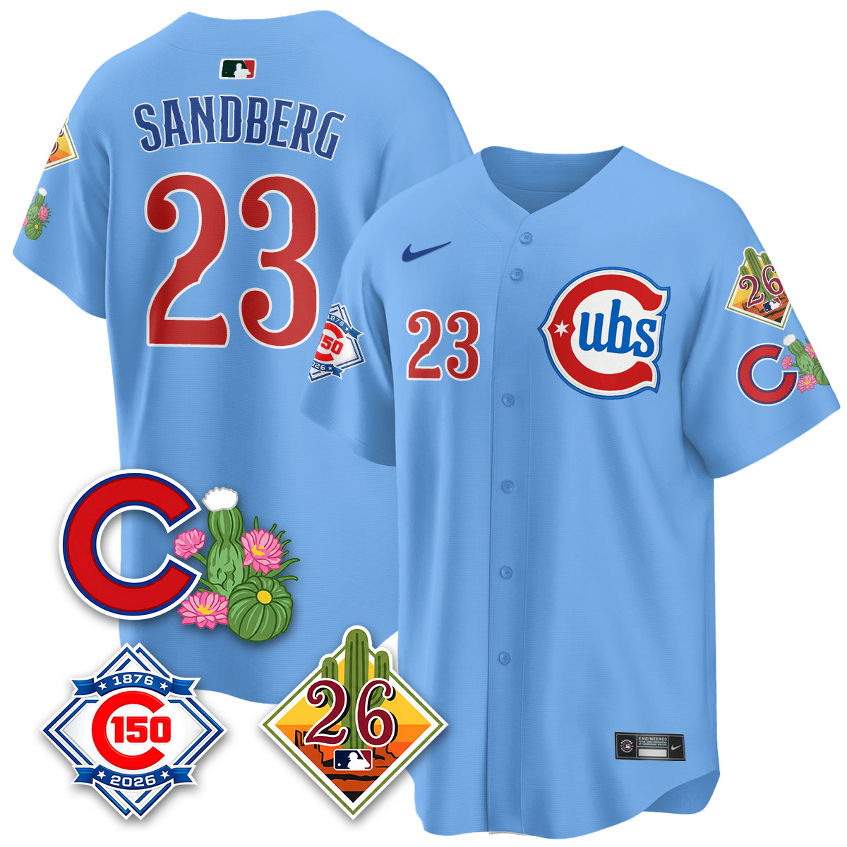 CHC 2026 Spring Training Vapor Limited Jersey - 150th Anniversary Patch - All Stitched