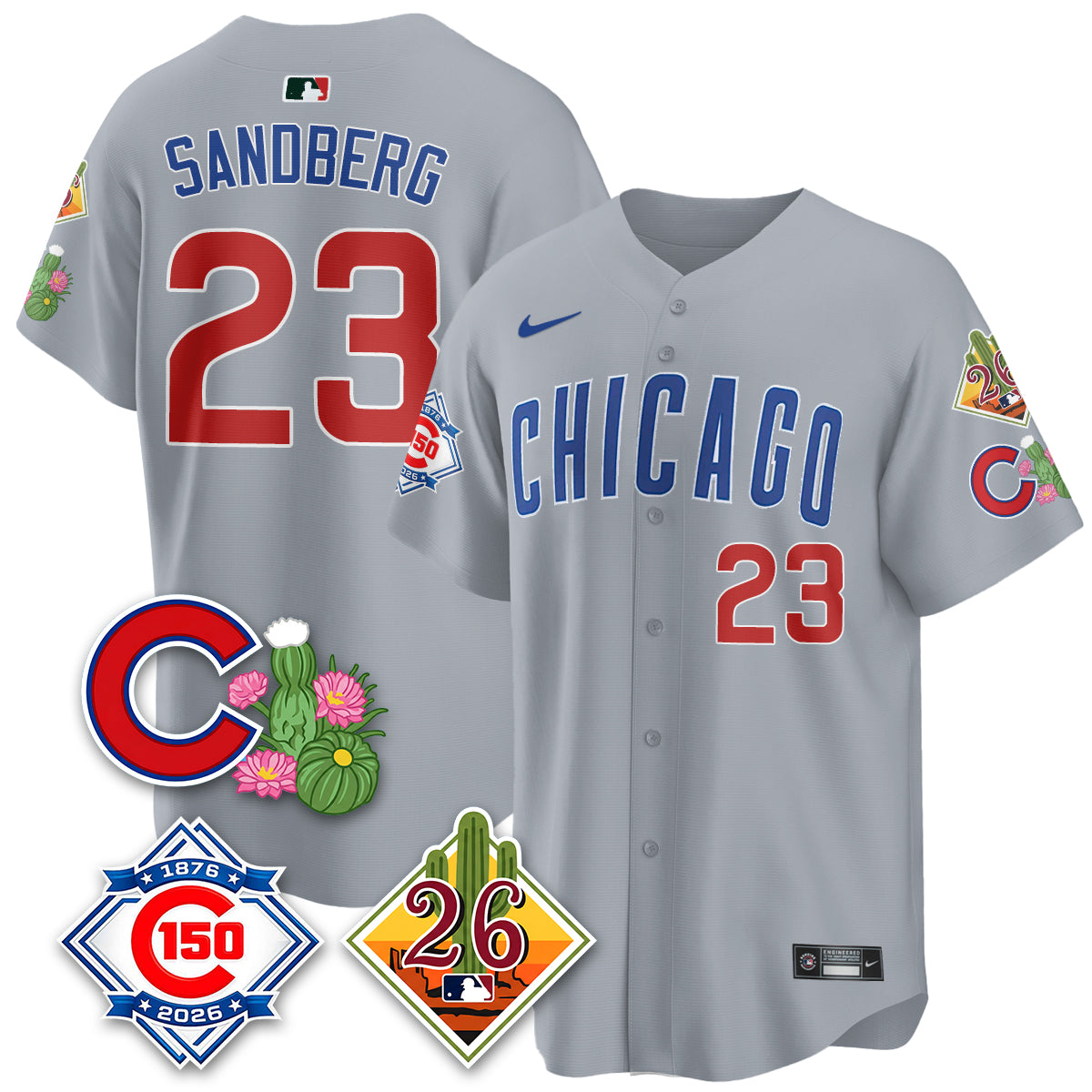 CHC 2026 Spring Training Vapor Limited Jersey - 150th Anniversary Patch - All Stitched