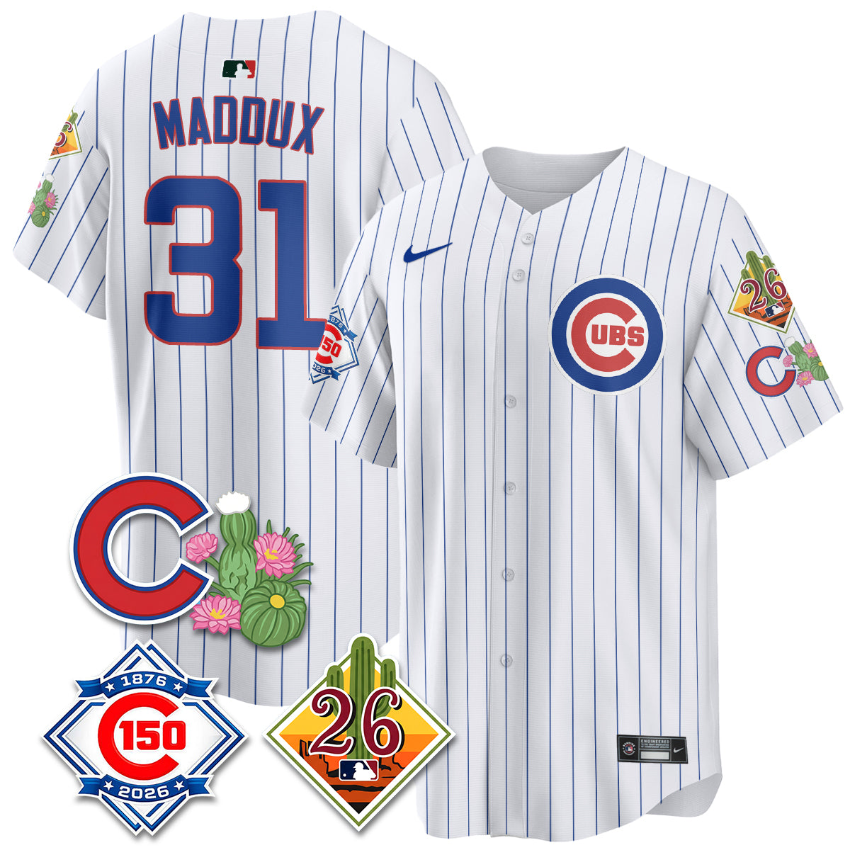 CHC 2026 Spring Training Vapor Limited Jersey - 150th Anniversary Patch - All Stitched