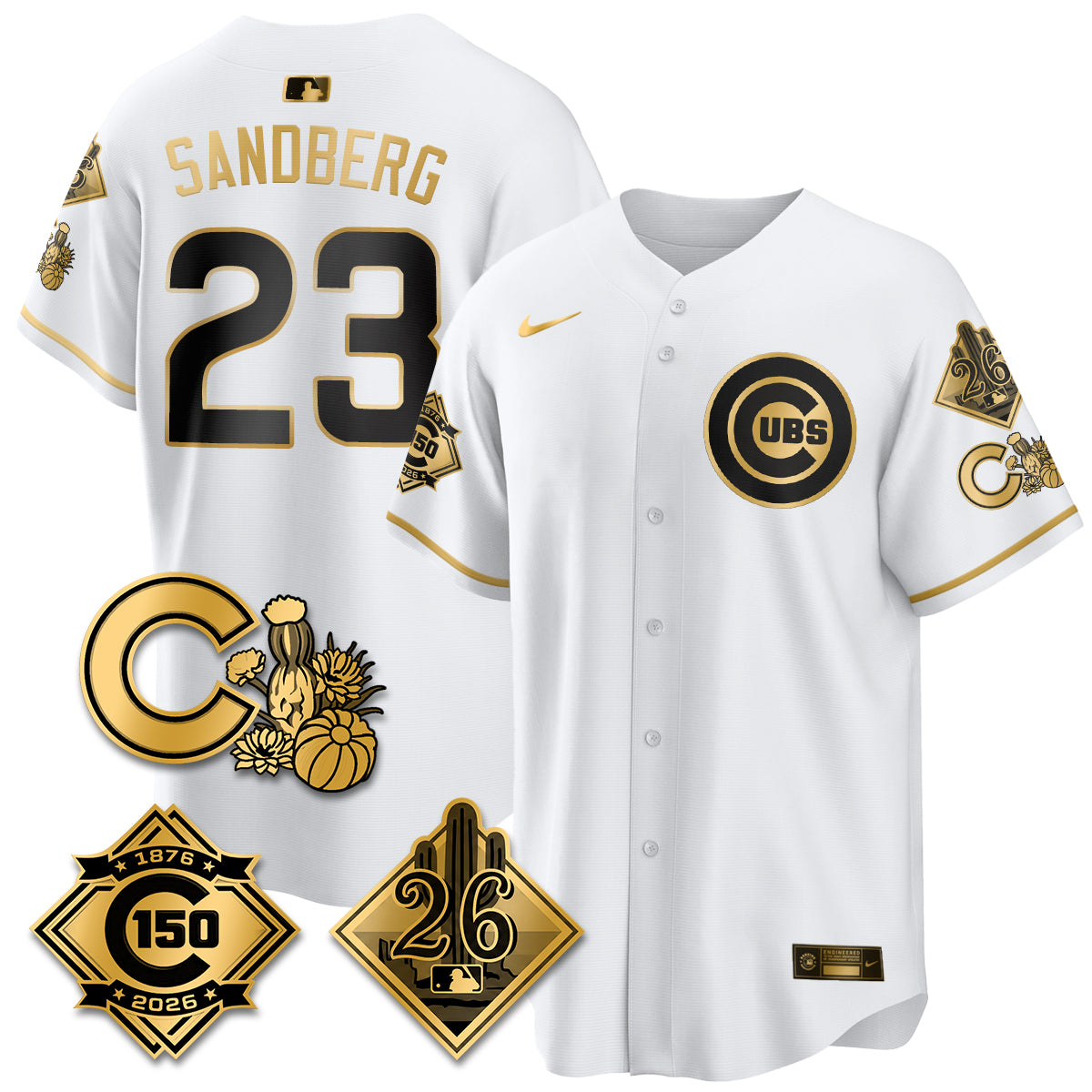 CHC 2026 Spring Training Vapor Limited Jersey - 150th Anniversary Patch - All Stitched