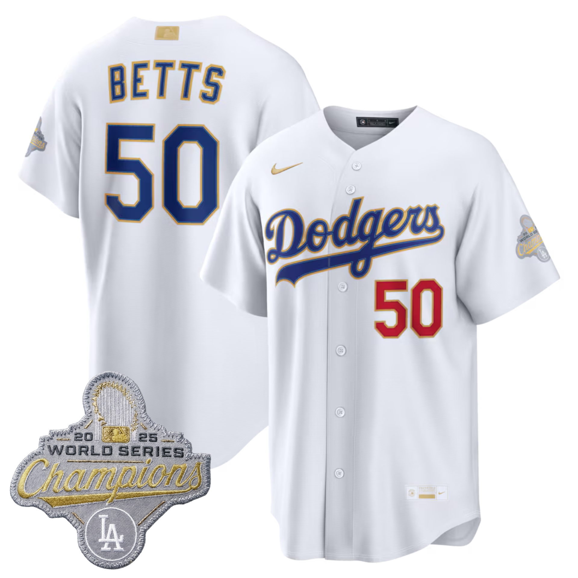 LAD 2026 Gold Collection Stadium Jersey - All Stitched