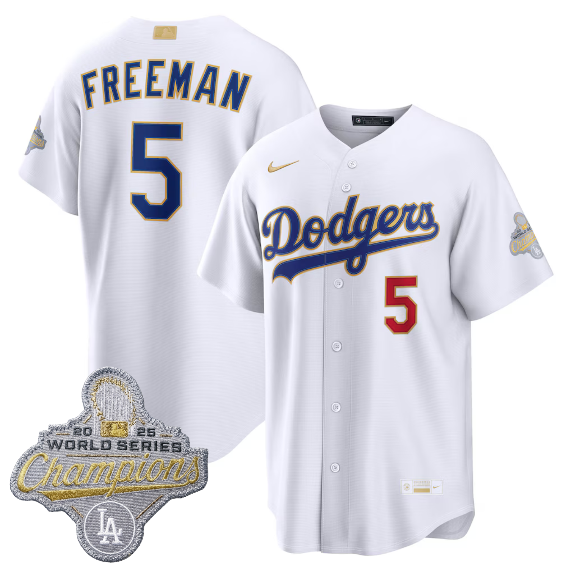 LAD 2026 Gold Collection Stadium Jersey - All Stitched