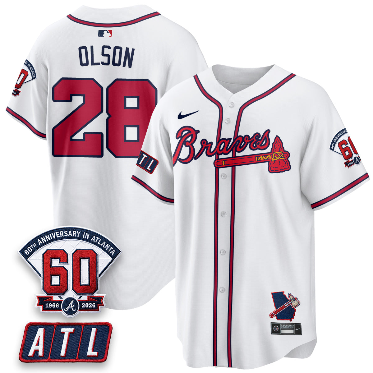 ATL 2026 60th Anniversary Vapor Limited Jersey - All Stitched