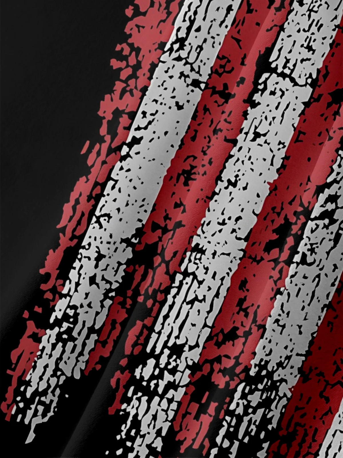 Moisture Wicking Gradient Abstract American Flag American Eagle 250th Anniversary Chest Pocket Holiday Shirt