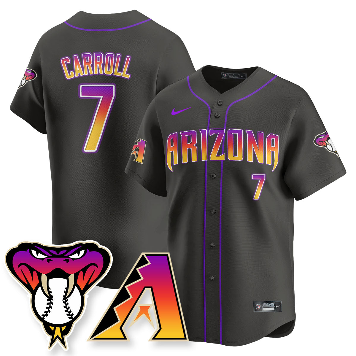 ARI 2025 City Connect Concept Jersey - All Stitched