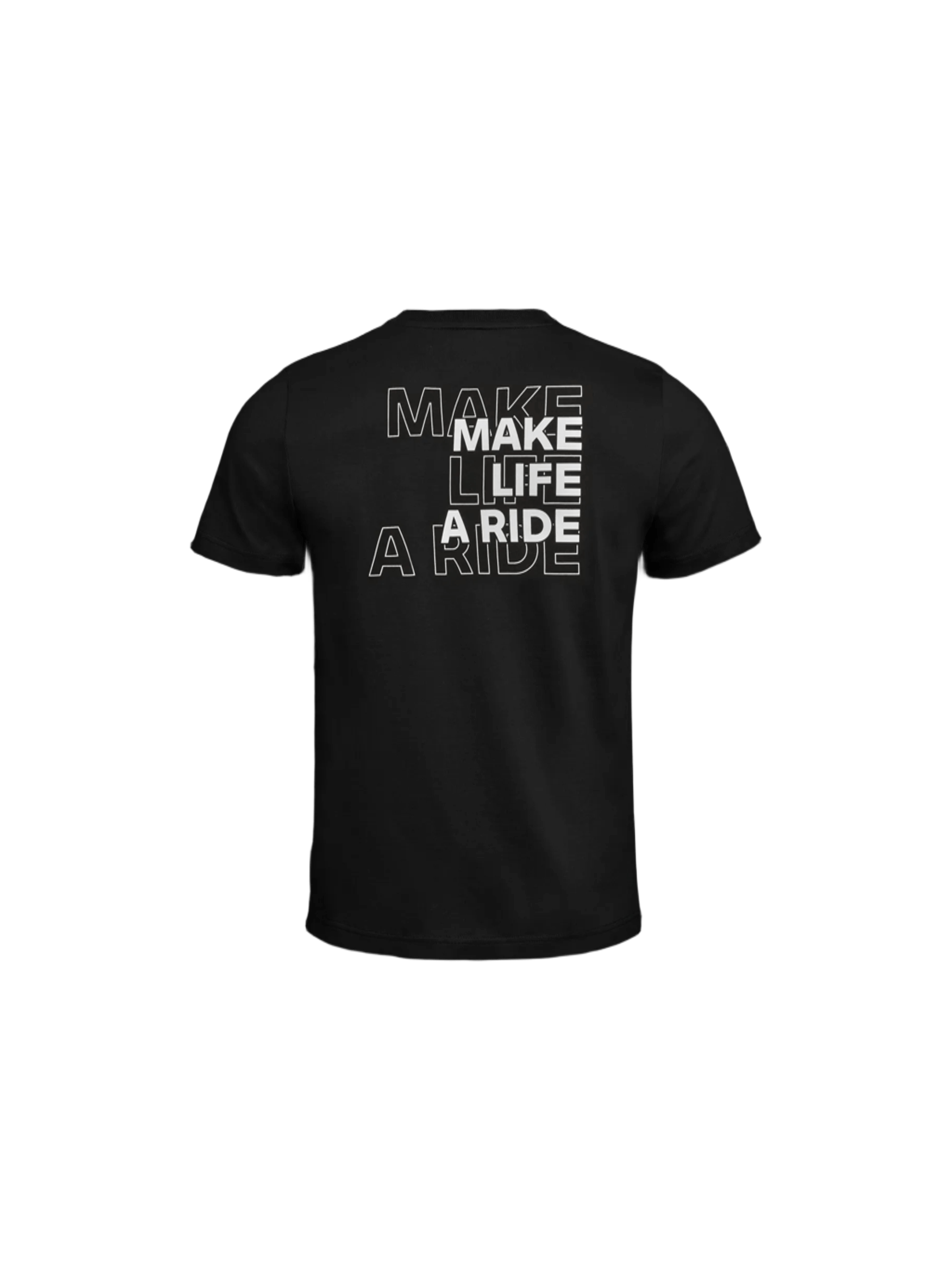 Make Life a Ride logo T-shirt