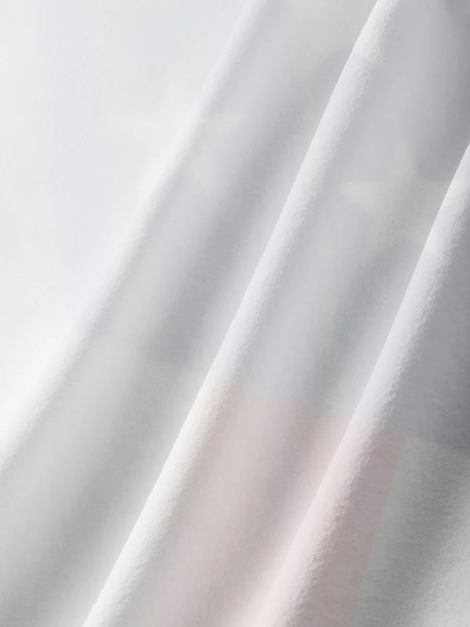 Tall Size Moisture-wicking American Flag Chest Pocket Casual Shirt