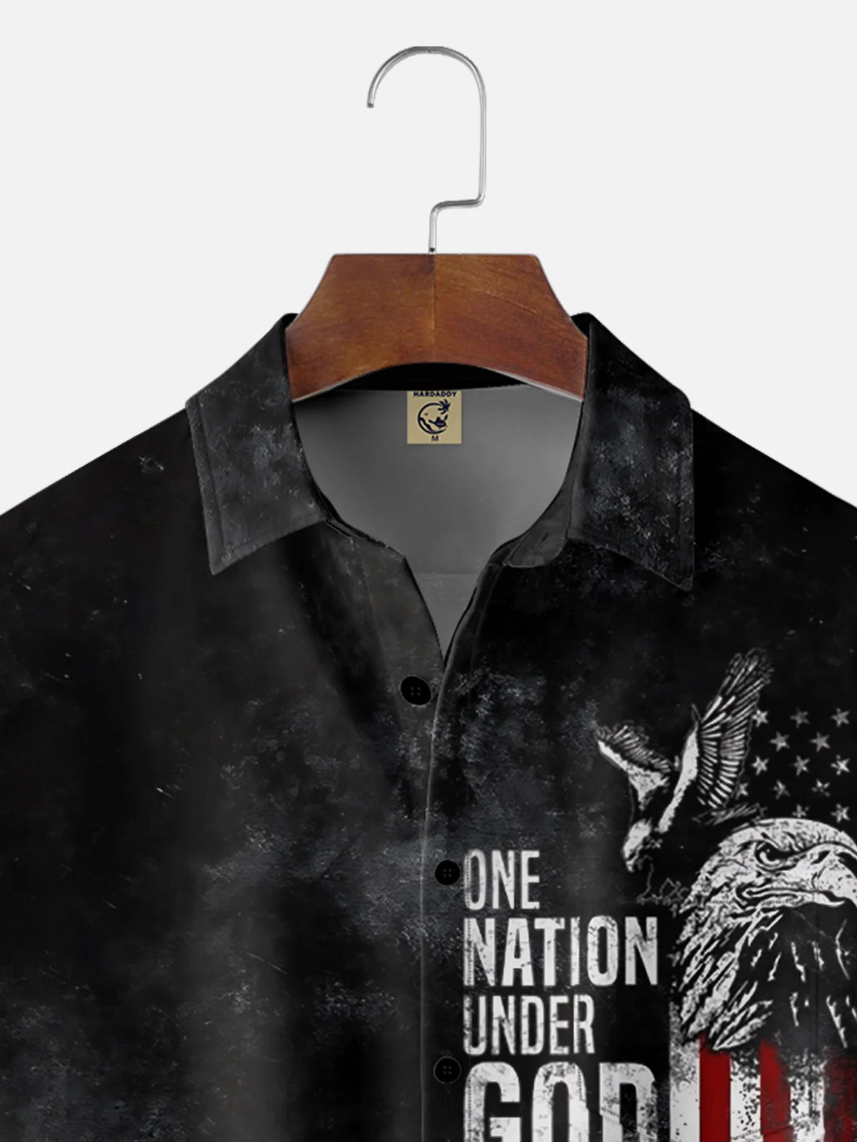 Moisture Wicking God's Nation American Eagle Cheat Pocket Hawaiian Shirt