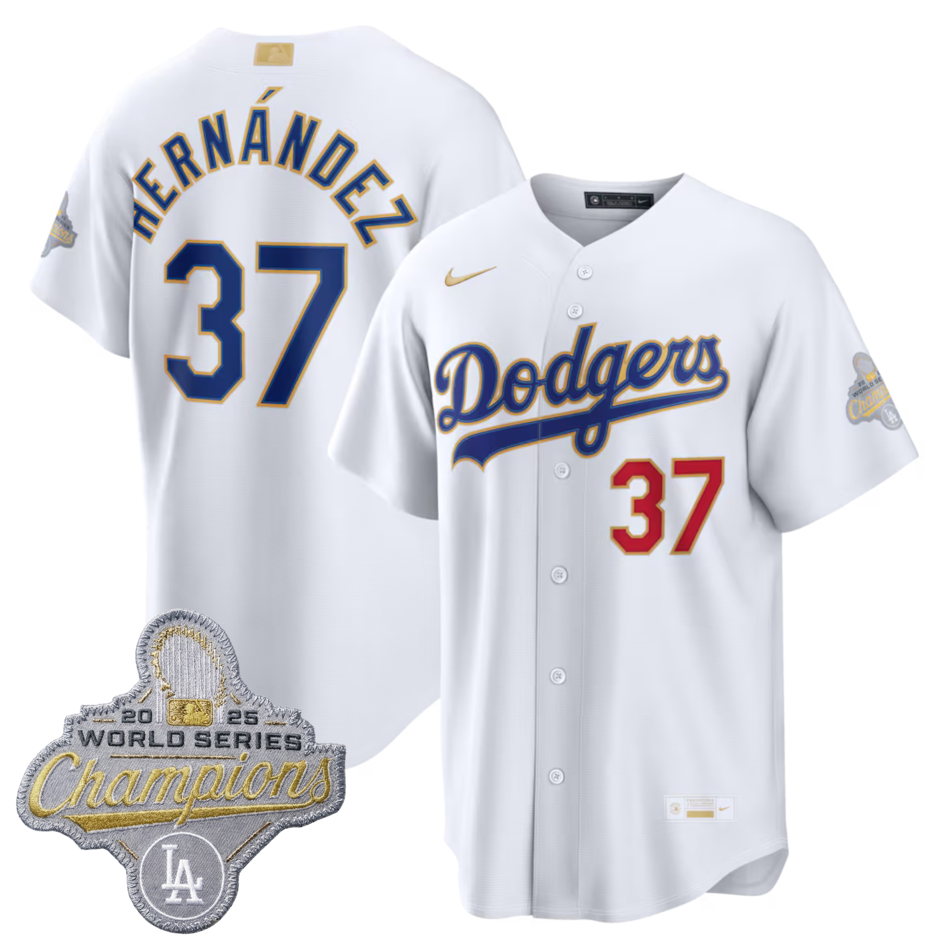 LAD 2026 Gold Collection Stadium Jersey - All Stitched