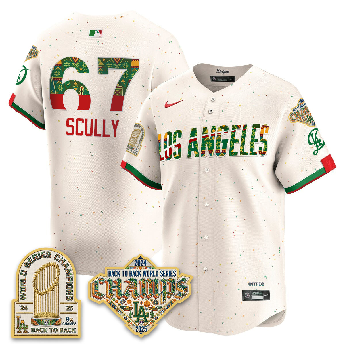 LAD x Mexican Heritage 2026 Limited Vapor Jersey - All Stitched