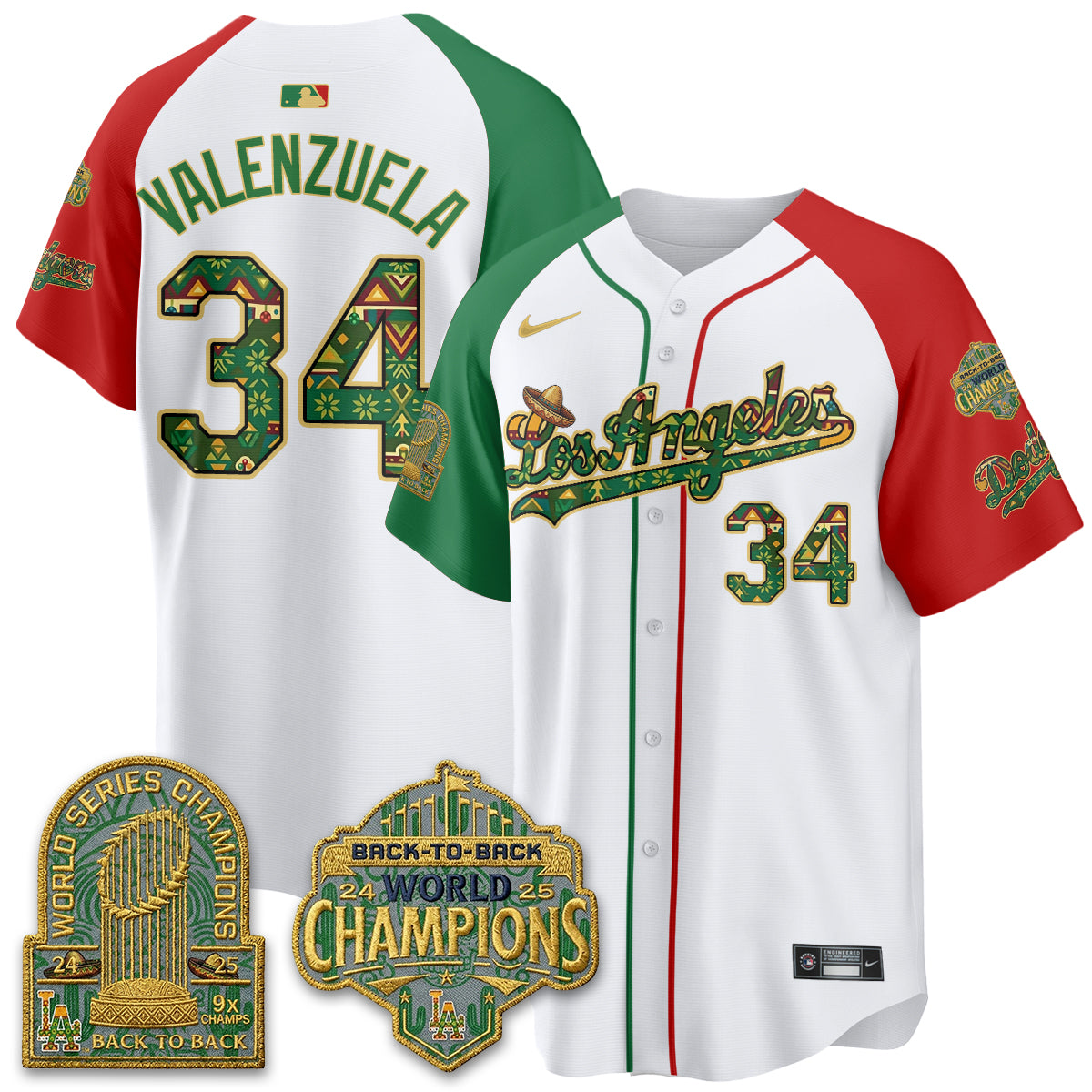 LAD x Mexican Heritage “Let’s Fiesta!” 2026 Limited Vapor Jersey - All Stitched