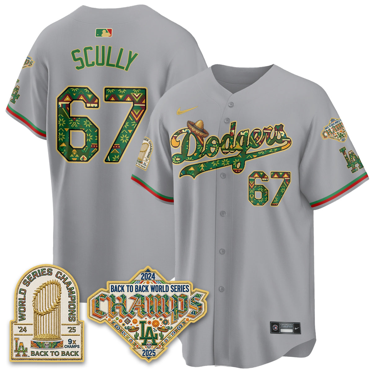 LAD x Mexican Heritage 2026 Limited Vapor Jersey - All Stitched