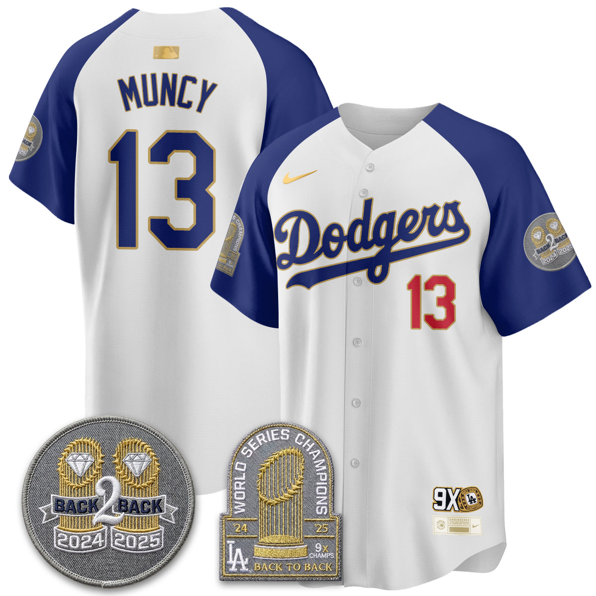 LAD Vapor Limited Jersey - Back to Back Champion - All Stitched