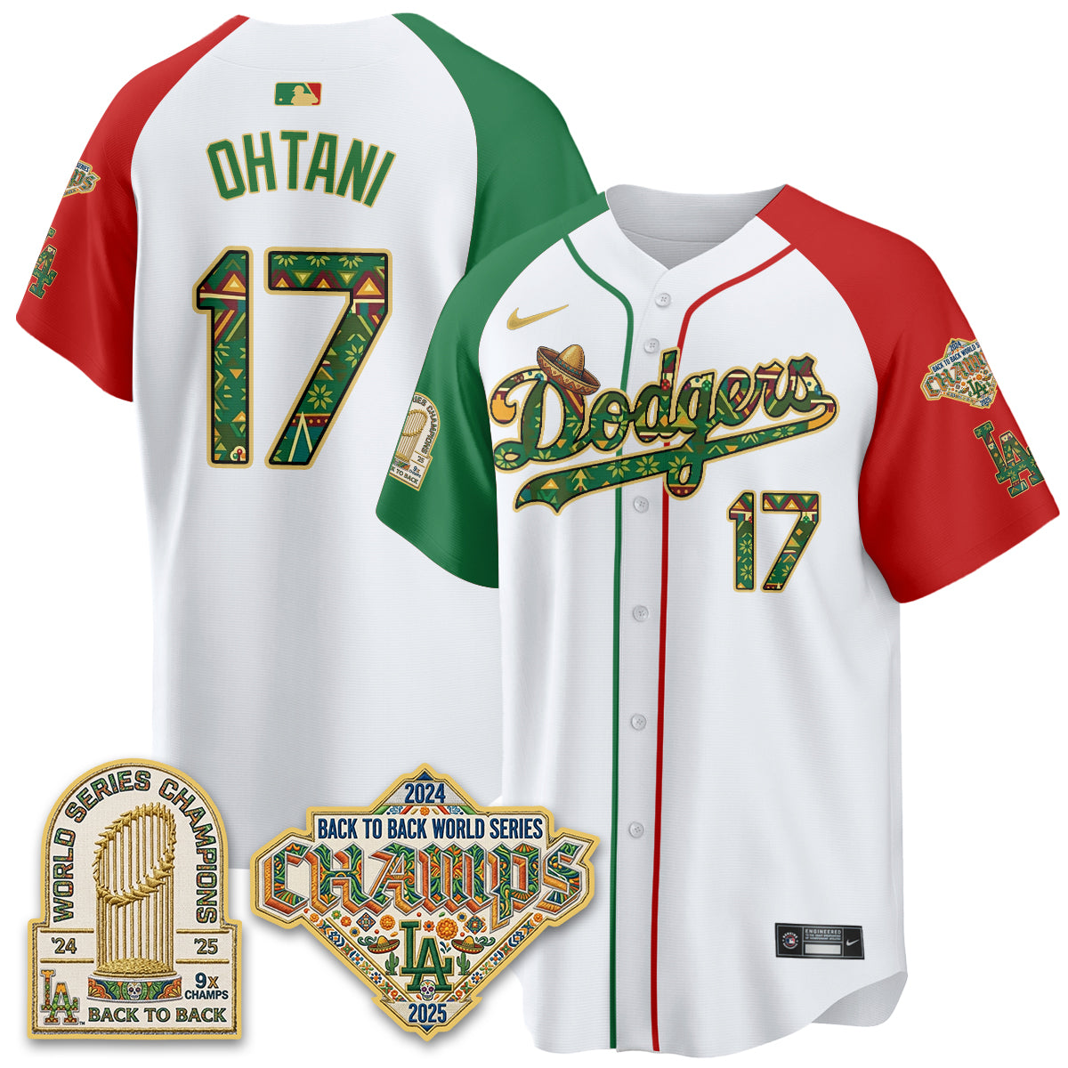 LAD x Mexican Heritage 2026 Limited Vapor Jersey - All Stitched