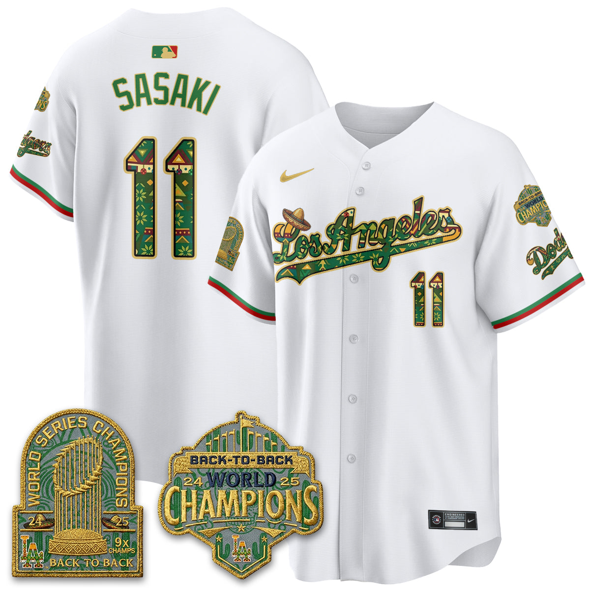 LAD x Mexican Heritage “Let’s Fiesta!” 2026 Limited Vapor Jersey - All Stitched