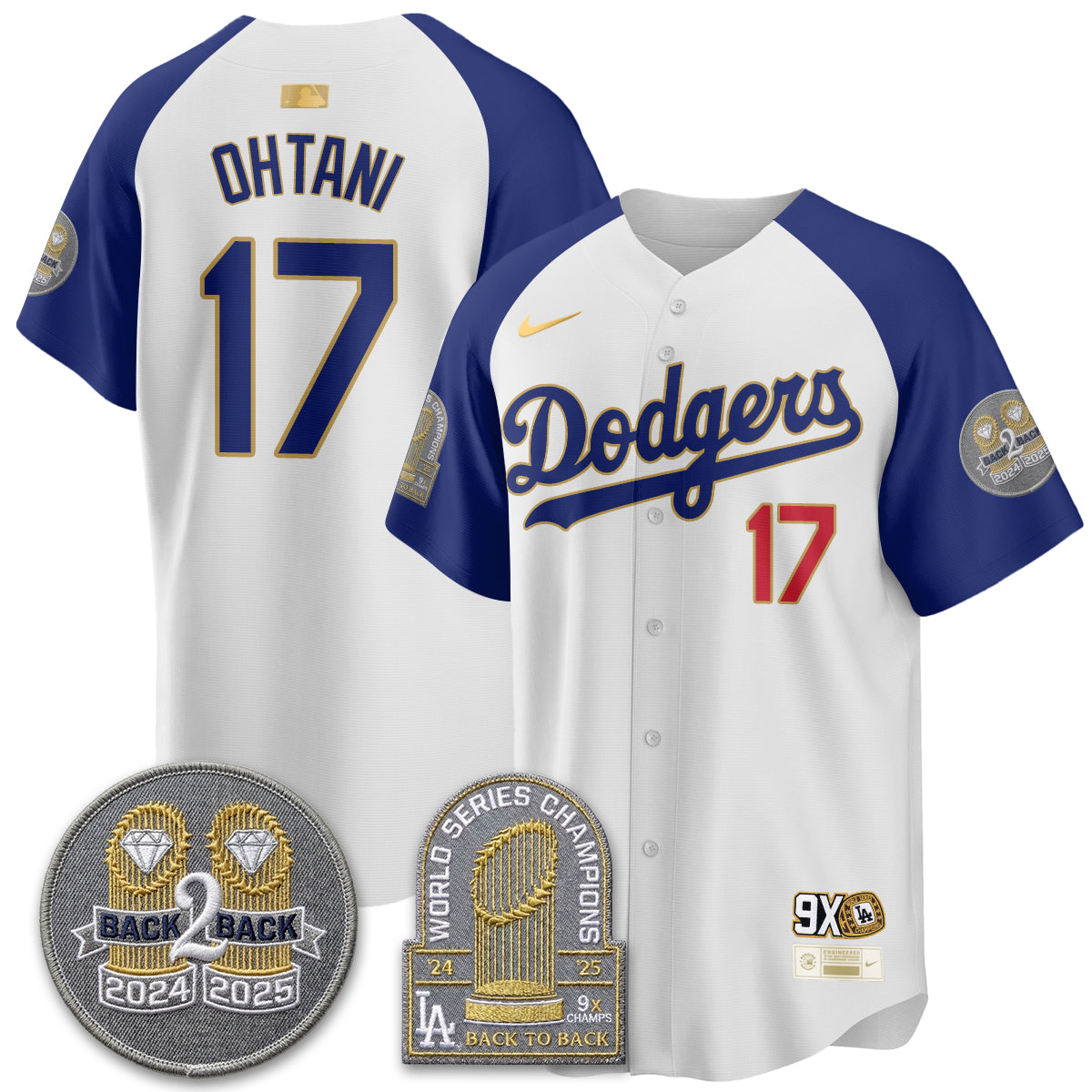 LAD Vapor Limited Jersey - Back to Back Champion - All Stitched