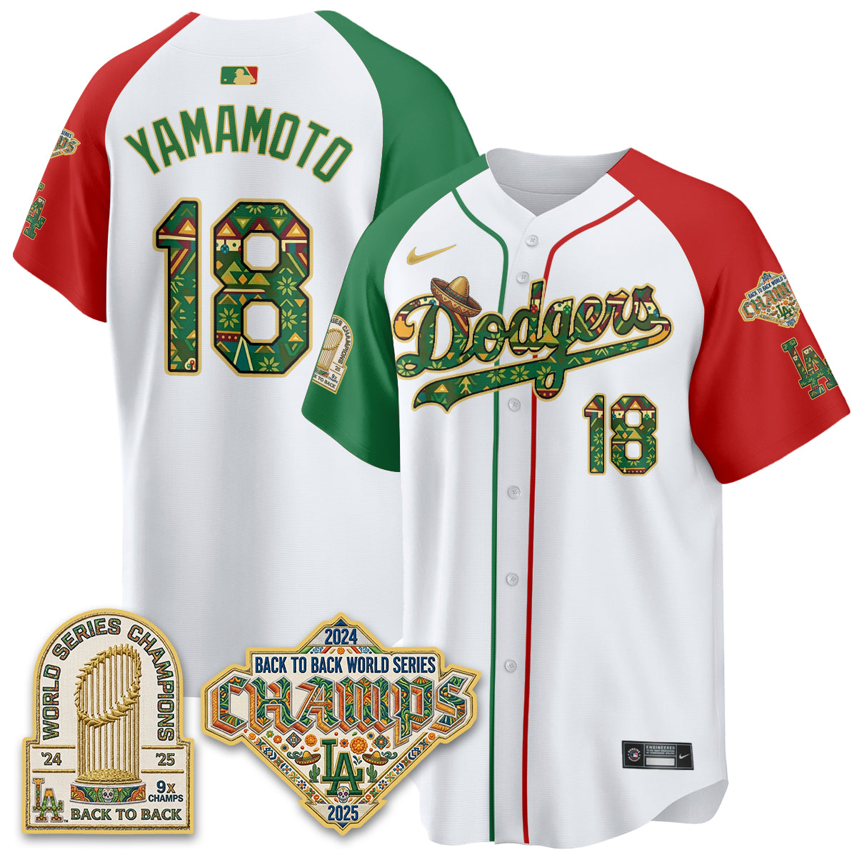 LAD x Mexican Heritage 2026 Limited Vapor Jersey - All Stitched