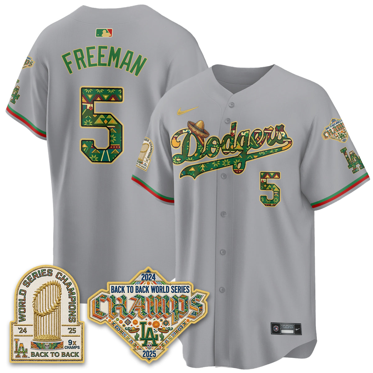 LAD x Mexican Heritage 2026 Limited Vapor Jersey - All Stitched