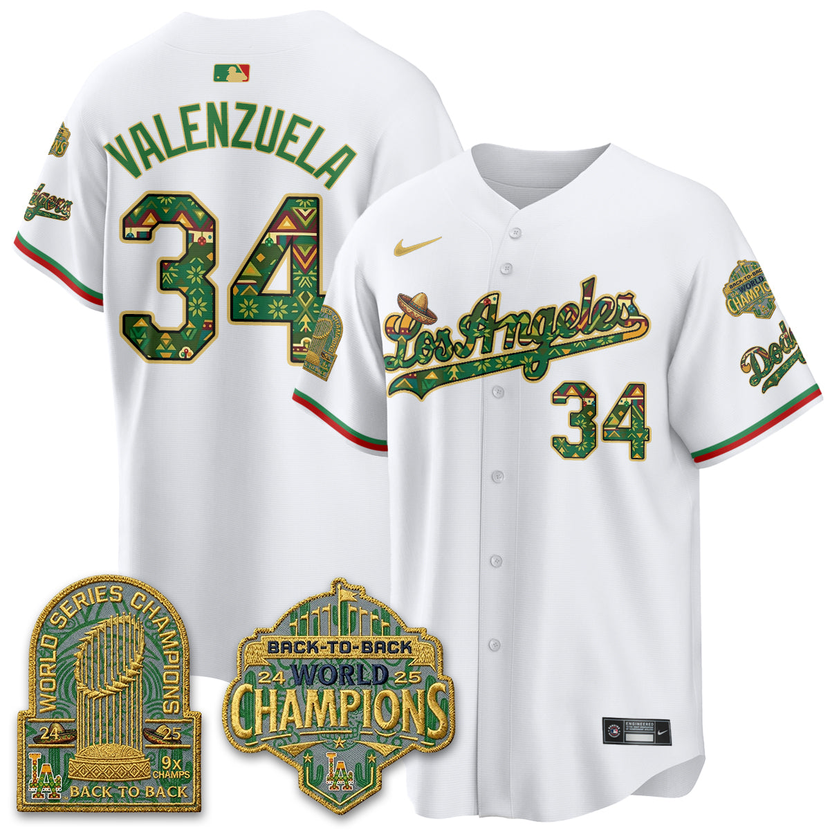 LAD x Mexican Heritage “Let’s Fiesta!” 2026 Limited Vapor Jersey - All Stitched