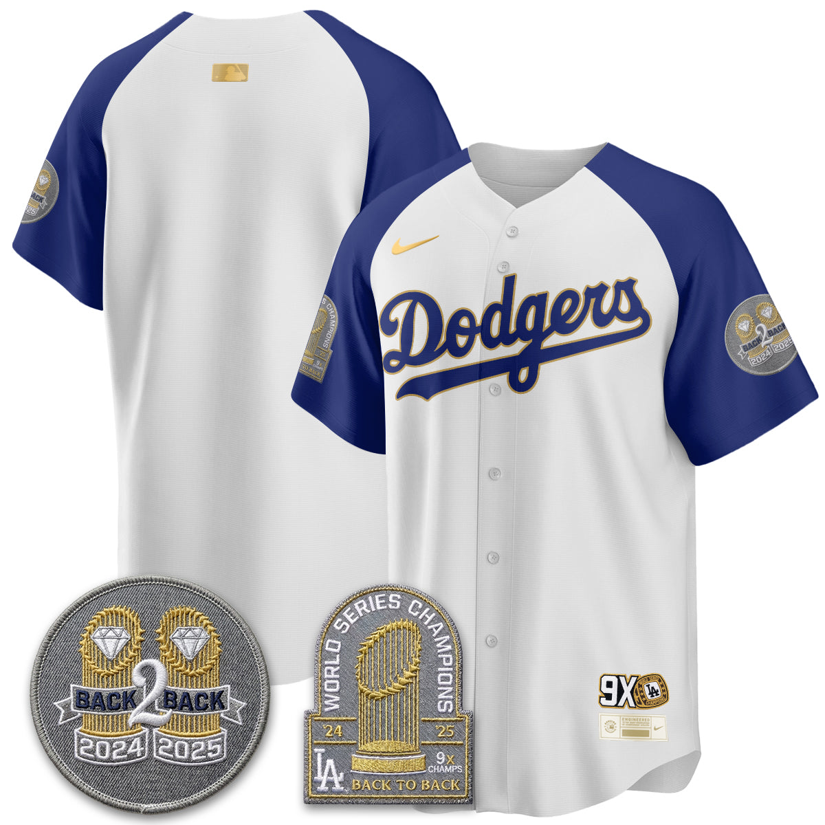 LAD Vapor Limited Jersey - Back to Back Champion - All Stitched