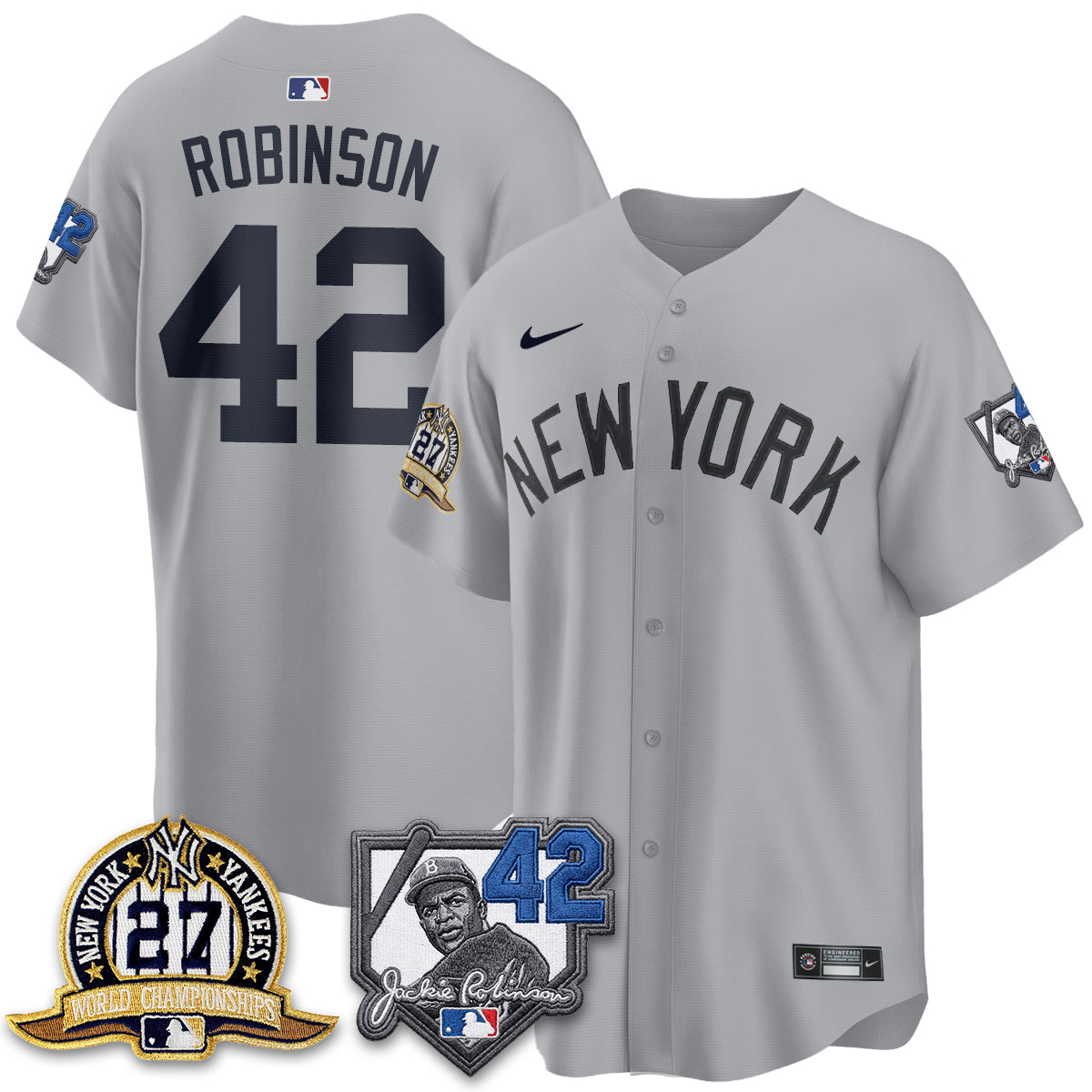 NYY 2026 Jackie Robinson Day Vapor Limited Jersey - All Stitched