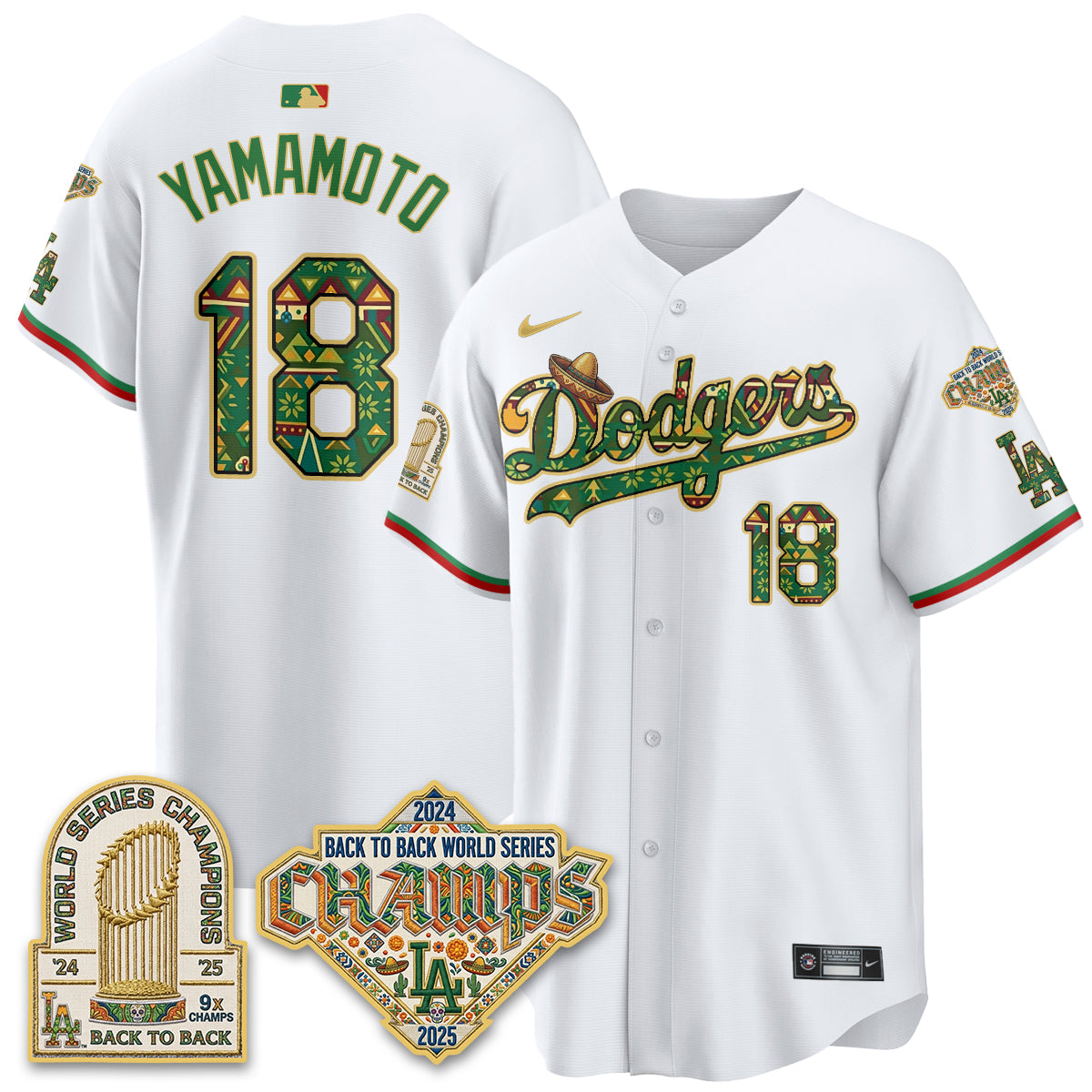 LAD x Mexican Heritage 2026 Limited Vapor Jersey - All Stitched