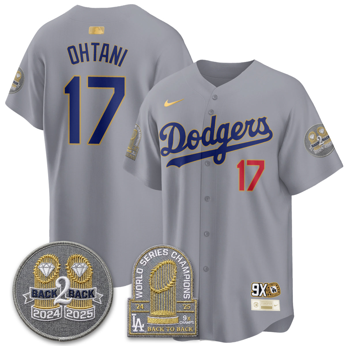 LAD Vapor Limited Jersey - Back to Back Champion - All Stitched