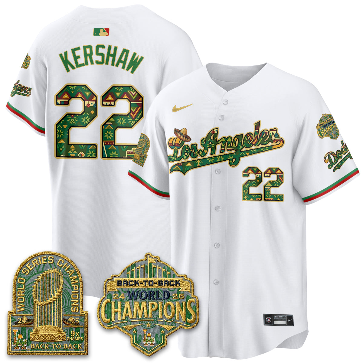 LAD x Mexican Heritage “Let’s Fiesta!” 2026 Limited Vapor Jersey - All Stitched
