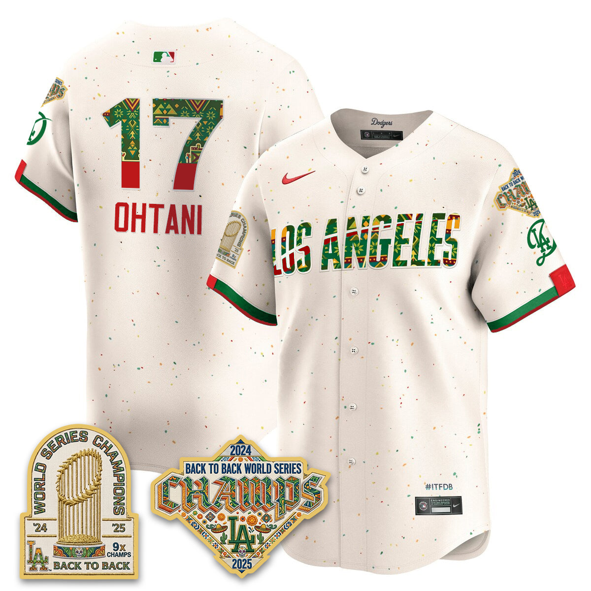 LAD x Mexican Heritage 2026 Limited Vapor Jersey - All Stitched