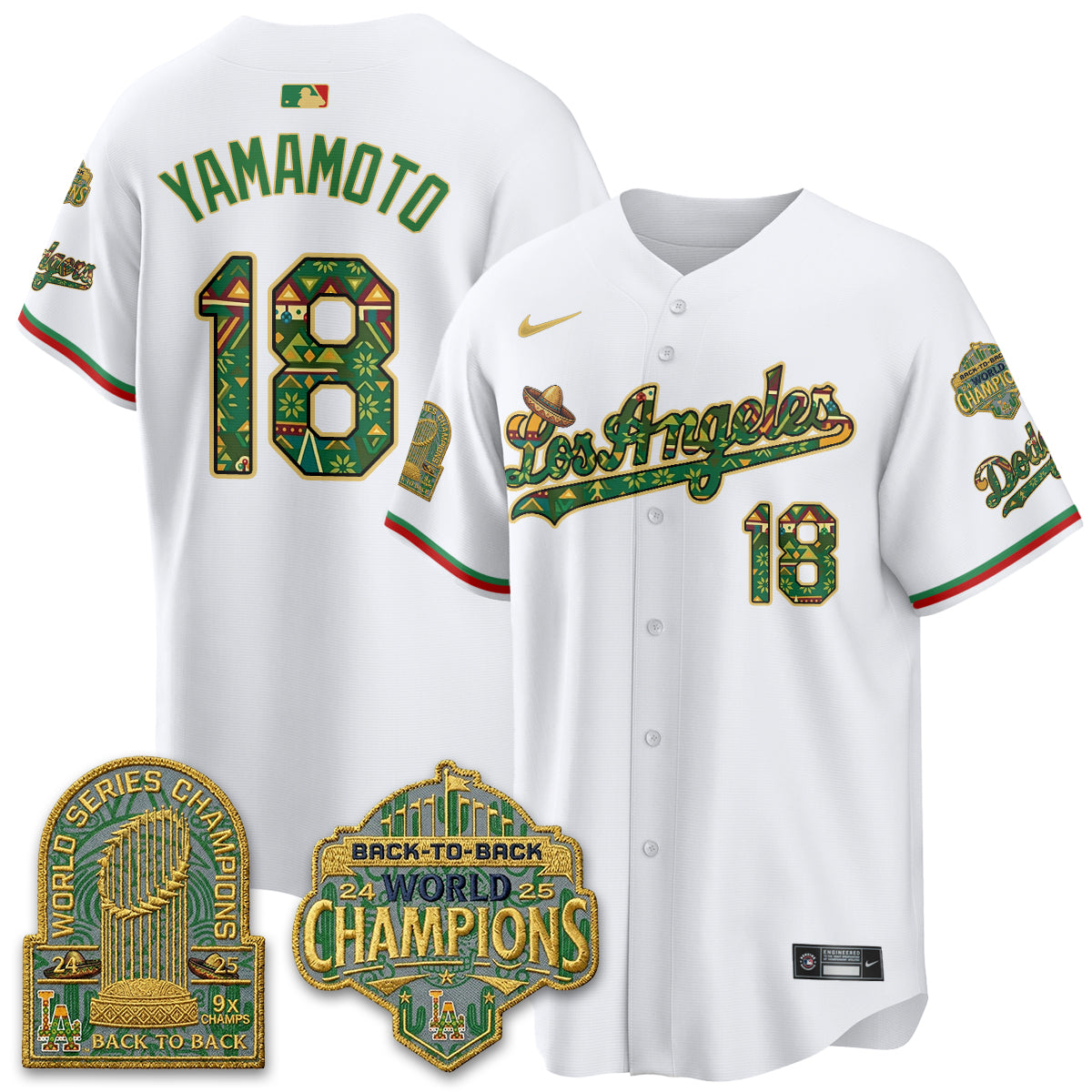 LAD x Mexican Heritage “Let’s Fiesta!” 2026 Limited Vapor Jersey - All Stitched