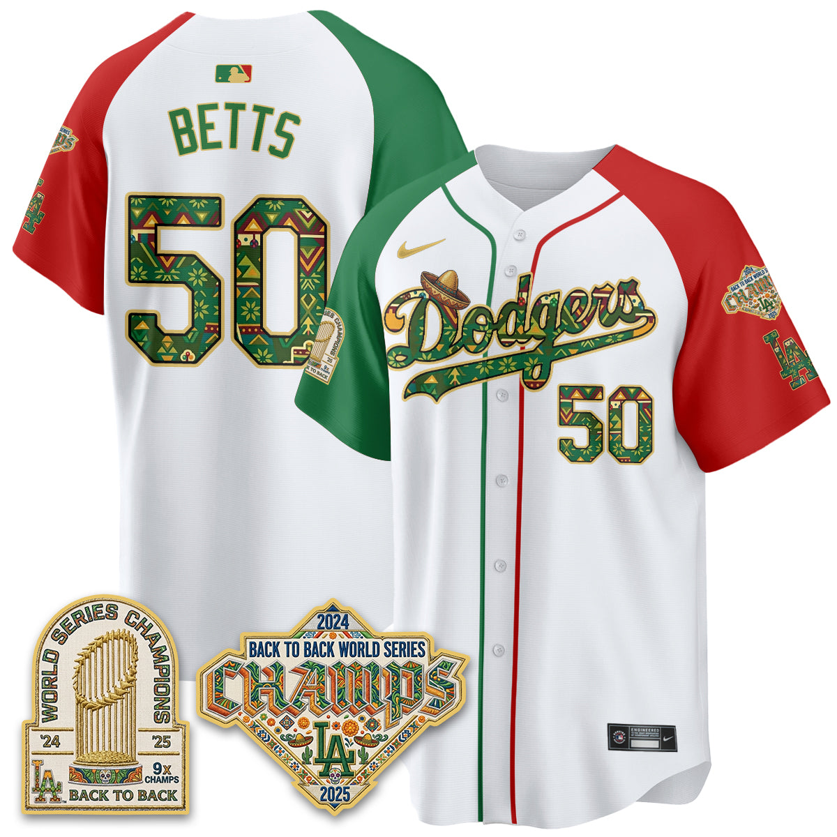 LAD x Mexican Heritage 2026 Limited Vapor Jersey - All Stitched