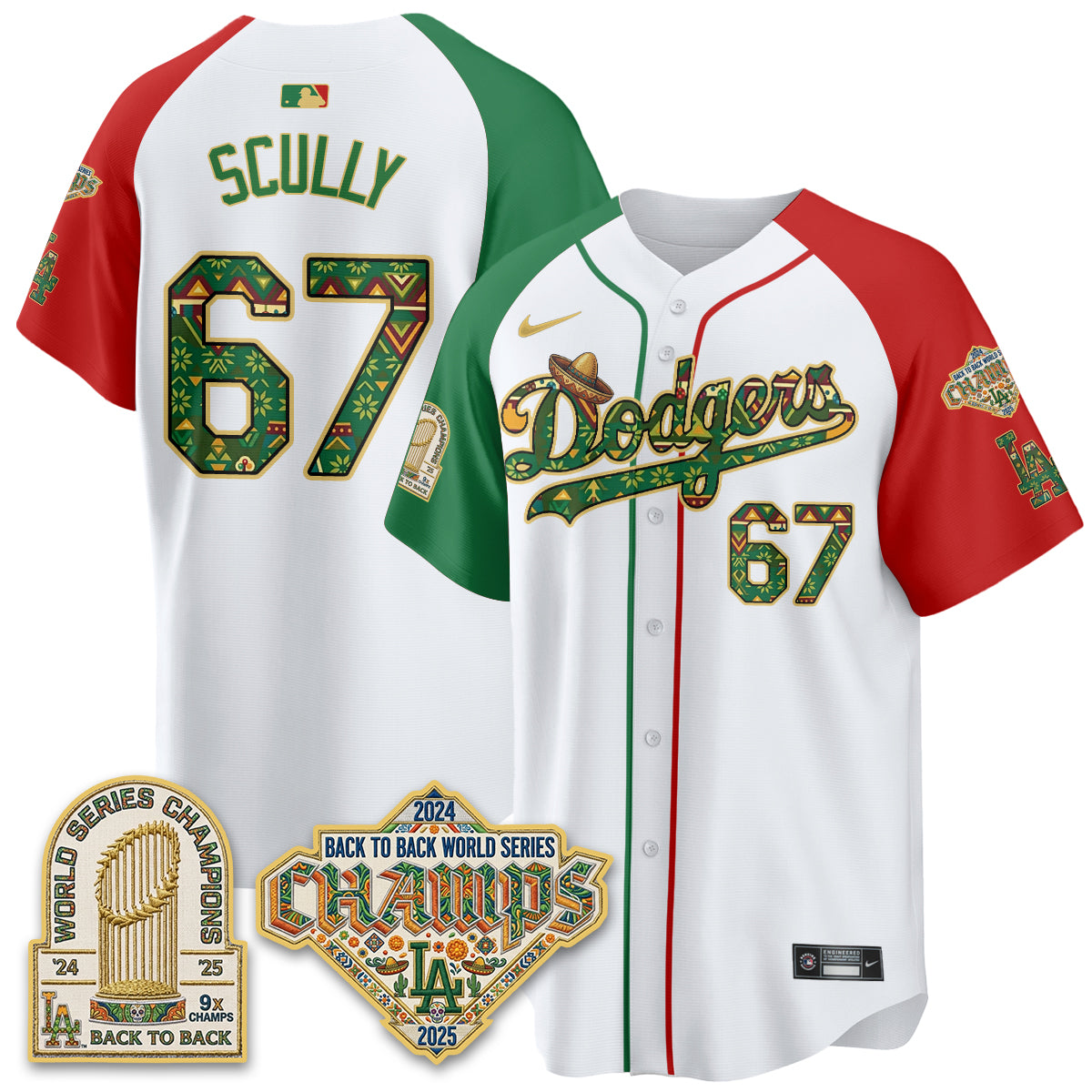 LAD x Mexican Heritage 2026 Limited Vapor Jersey - All Stitched