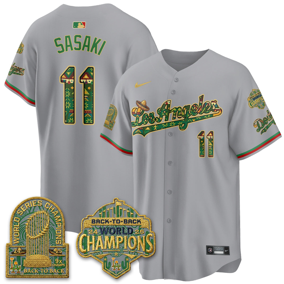 LAD x Mexican Heritage “Let’s Fiesta!” 2026 Limited Vapor Jersey - All Stitched