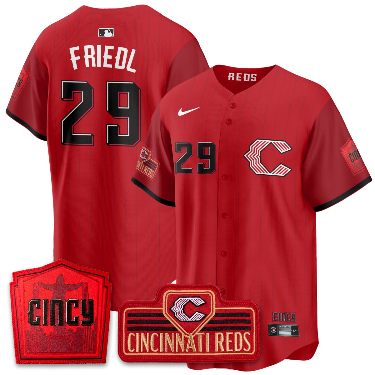 CIN 2026 City Connect Limited Premier Vapor Jersey - All Stitched