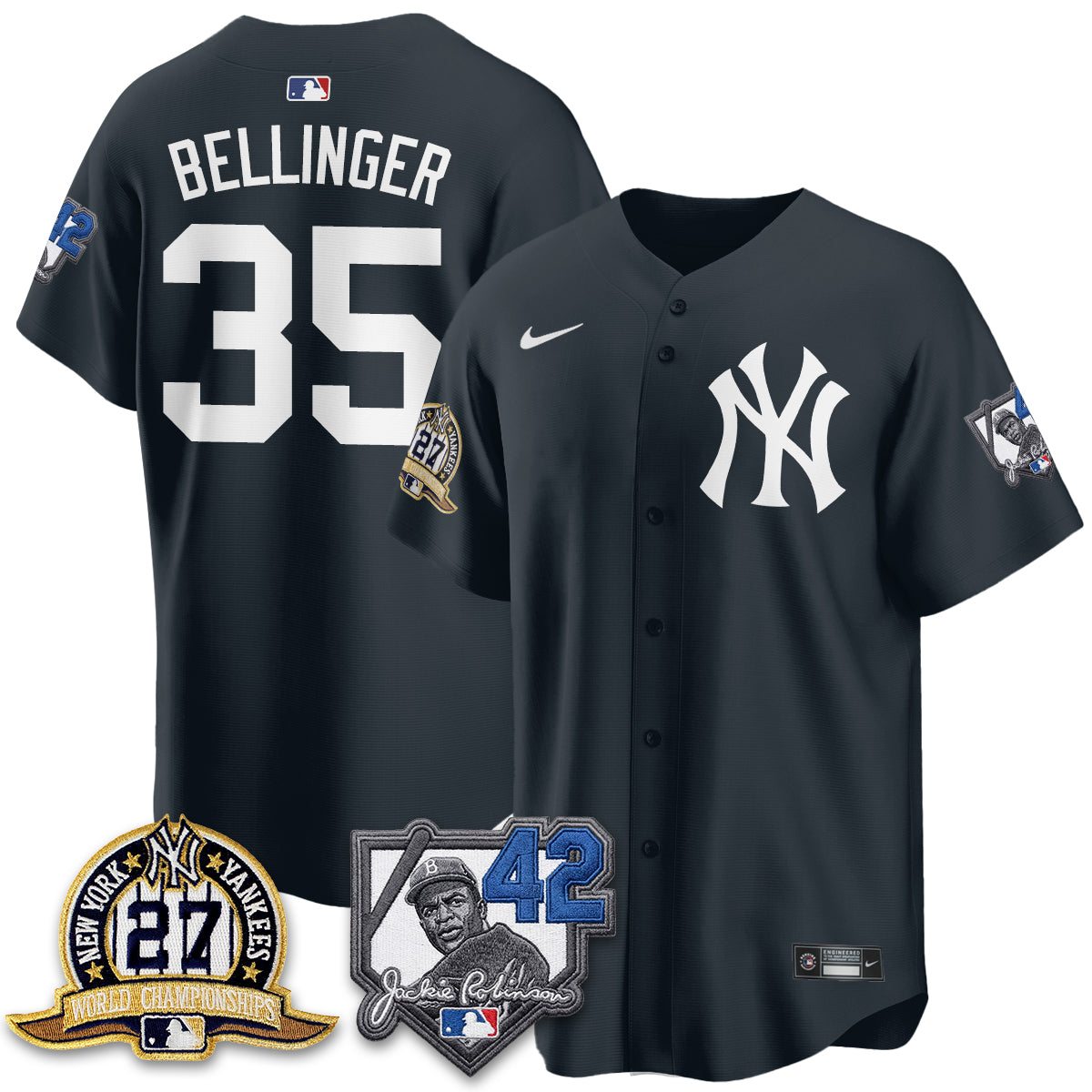 NYY 2026 Jackie Robinson Day Vapor Limited Jersey - All Stitched