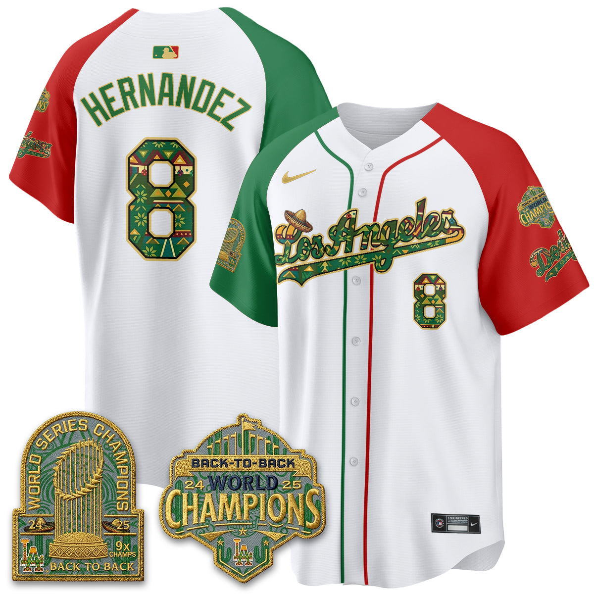 LAD x Mexican Heritage “Let’s Fiesta!” 2026 Limited Vapor Jersey - All Stitched