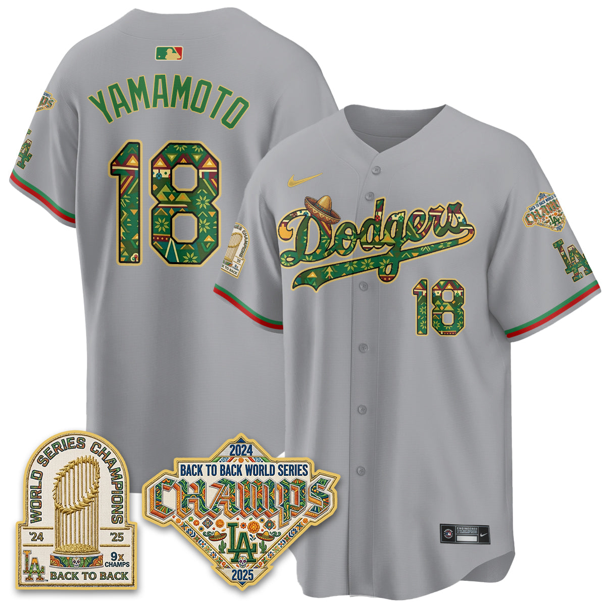 LAD x Mexican Heritage 2026 Limited Vapor Jersey - All Stitched