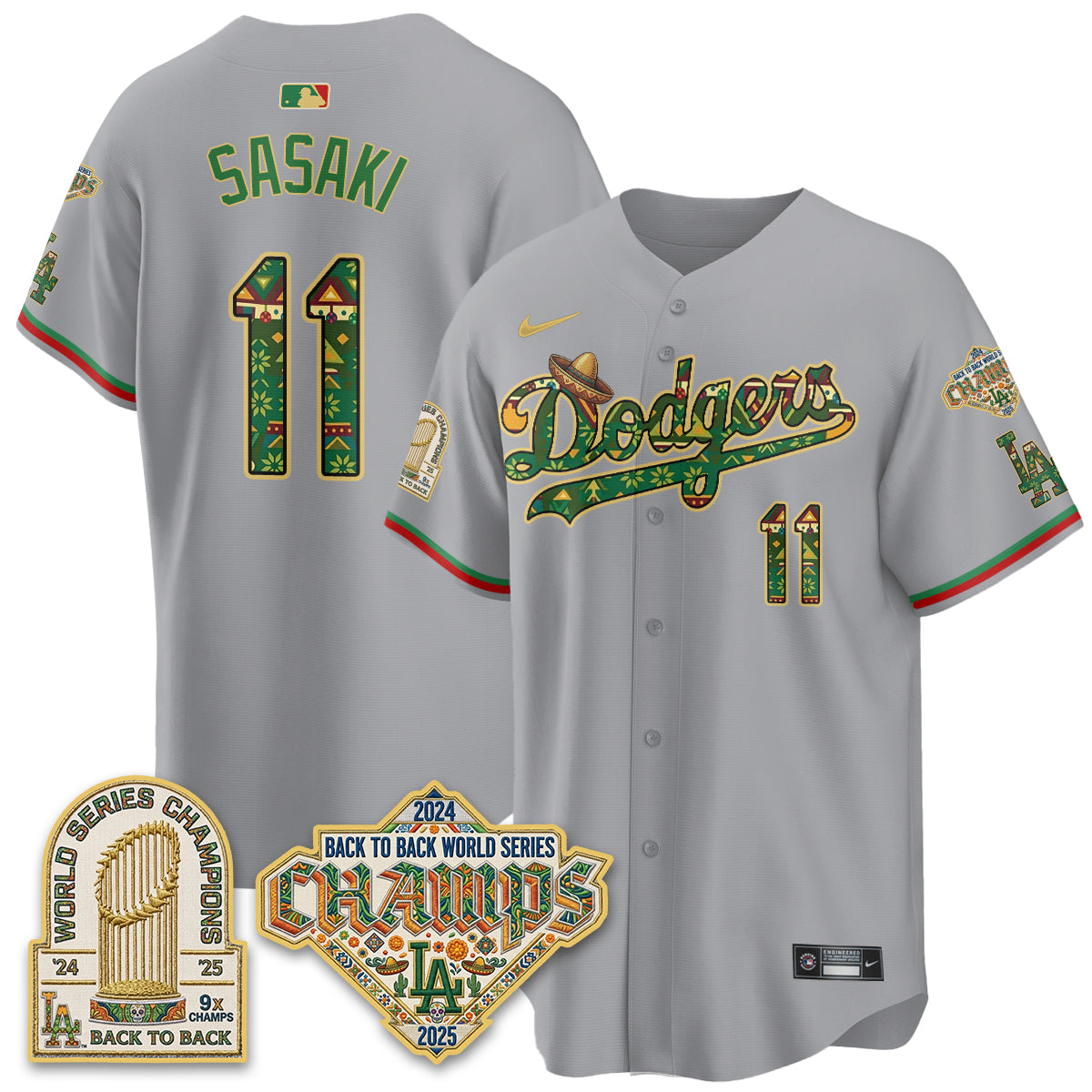 LAD x Mexican Heritage 2026 Limited Vapor Jersey - All Stitched