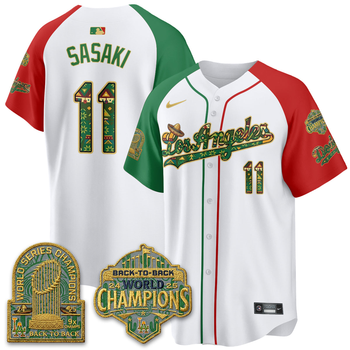 LAD x Mexican Heritage “Let’s Fiesta!” 2026 Limited Vapor Jersey - All Stitched
