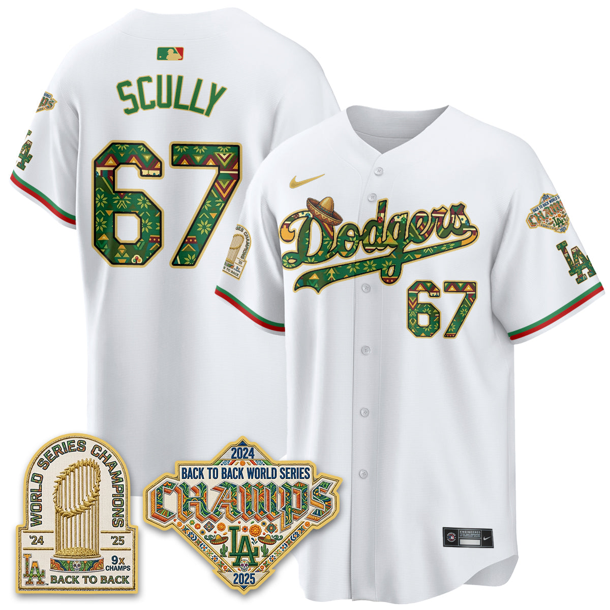 LAD x Mexican Heritage 2026 Limited Vapor Jersey - All Stitched