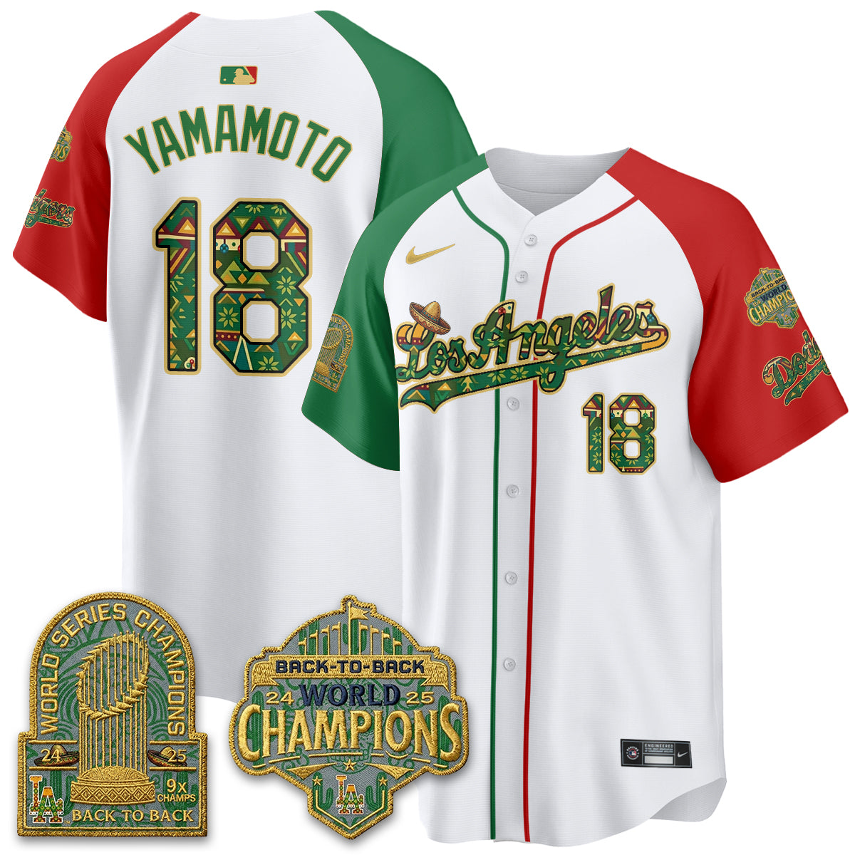 LAD x Mexican Heritage “Let’s Fiesta!” 2026 Limited Vapor Jersey - All Stitched