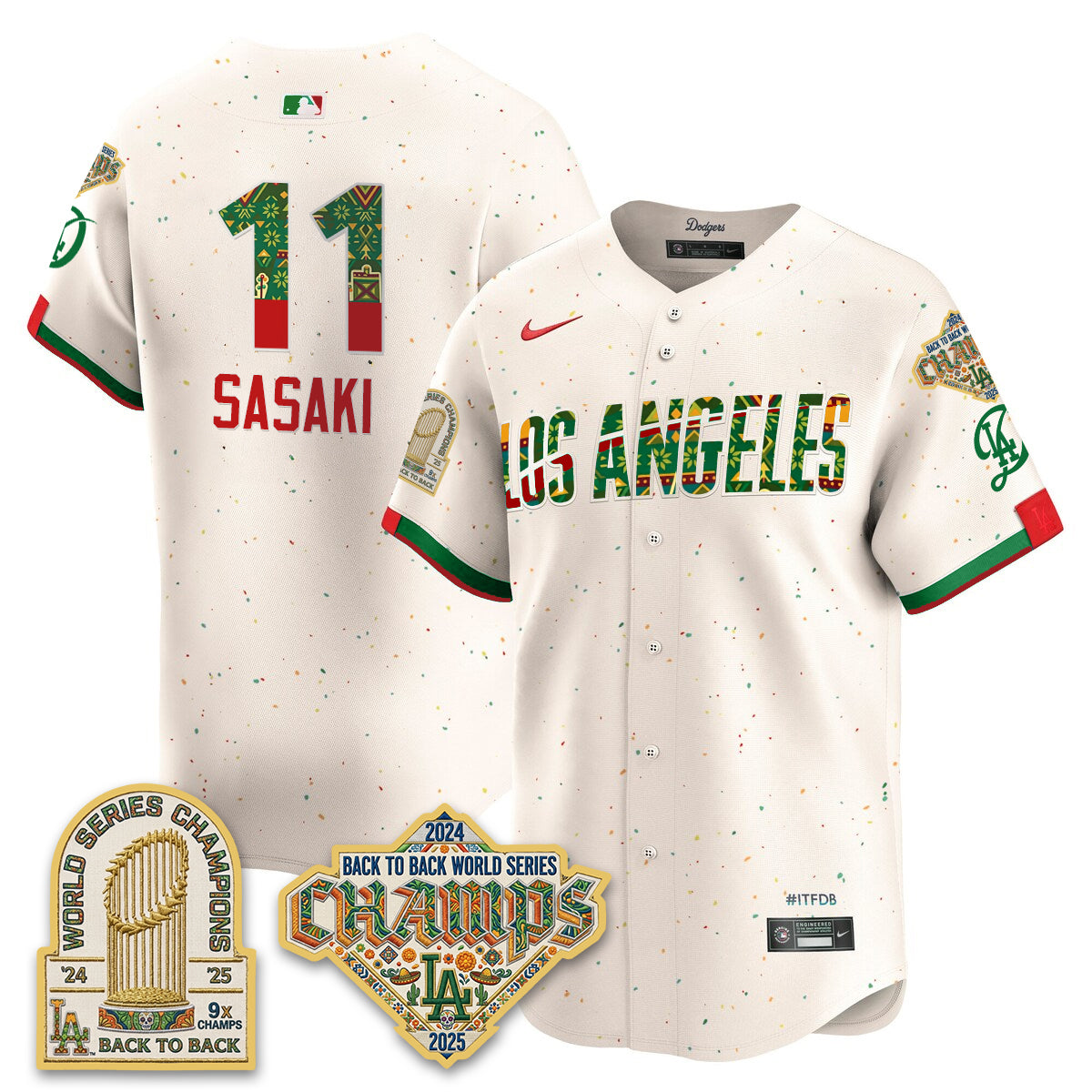 LAD x Mexican Heritage 2026 Limited Vapor Jersey - All Stitched