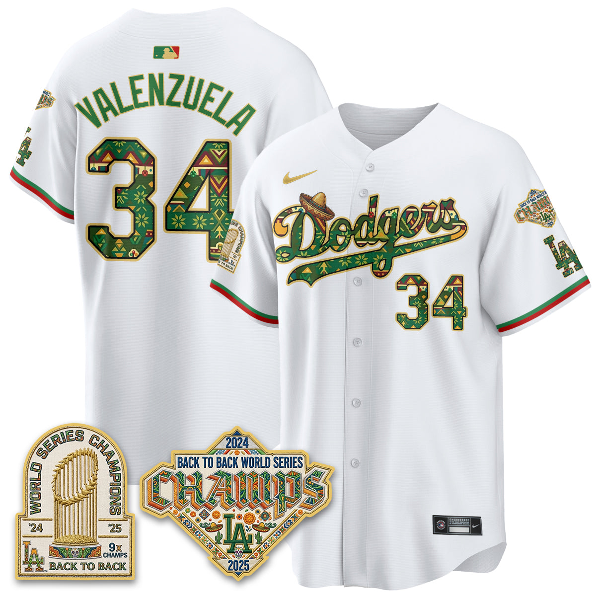 LAD x Mexican Heritage 2026 Limited Vapor Jersey - All Stitched