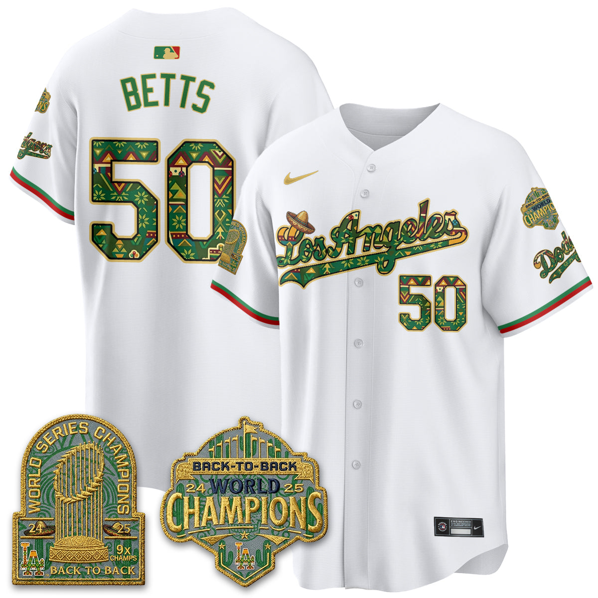 LAD x Mexican Heritage “Let’s Fiesta!” 2026 Limited Vapor Jersey - All Stitched