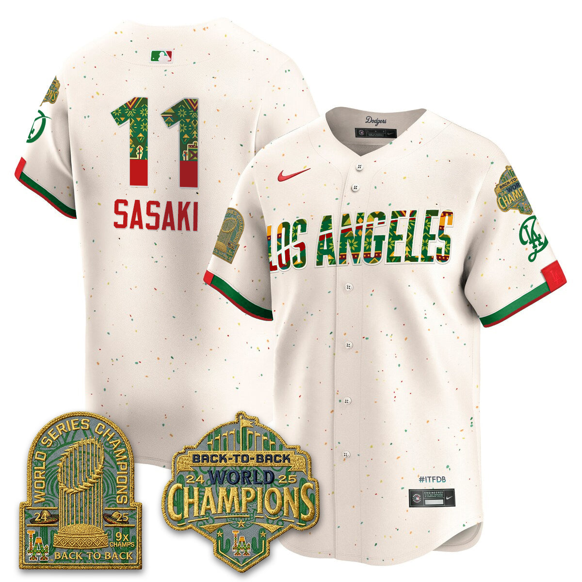 LAD x Mexican Heritage “Let’s Fiesta!” 2026 Limited Vapor Jersey - All Stitched