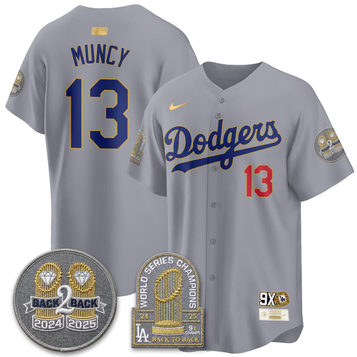 LAD Vapor Limited Jersey - Back to Back Champion - All Stitched