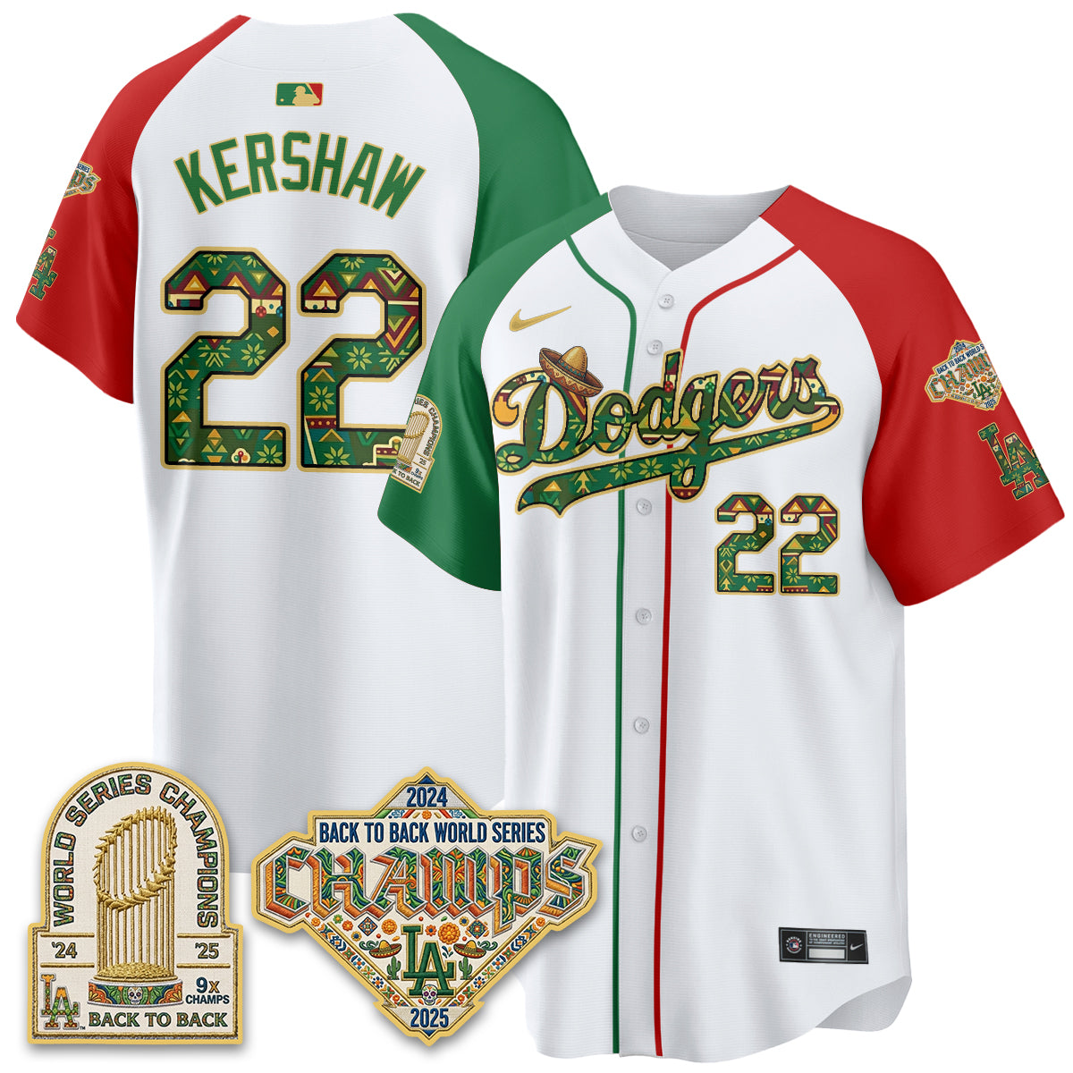 LAD x Mexican Heritage 2026 Limited Vapor Jersey - All Stitched