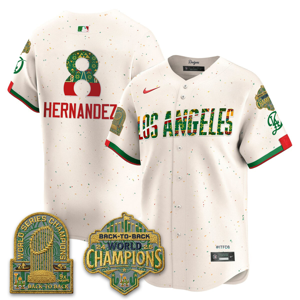 LAD x Mexican Heritage “Let’s Fiesta!” 2026 Limited Vapor Jersey - All Stitched
